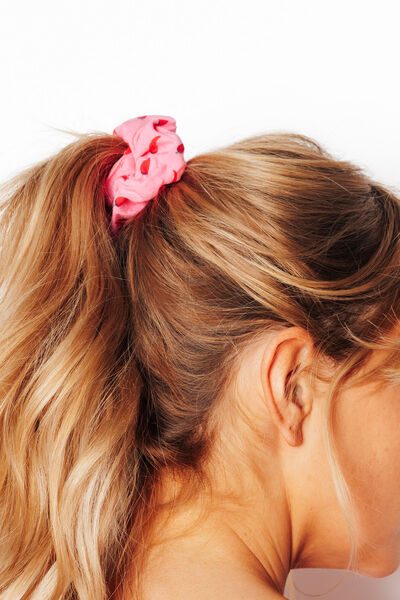 LOT DE 2 CHOUCHOUS MULTICO ROSE