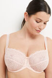 DENTELLE SOUTIEN-GORGE GRANDS BONNETS POUDRE