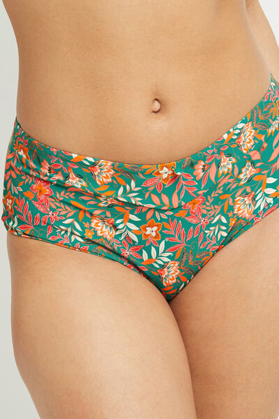 LAIKA MAILLOT DE BAIN CULOTTE HAUTE VERT