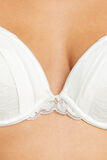 TINA SOUTIEN-GORGE PUSH UP DENTELLE BLANC