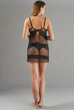 APHRODITE NUISETTE A ARMATURE TULLE NOIR