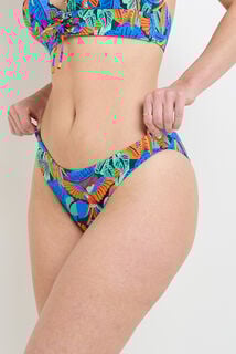 NOA Maillot de bain culotte midi MULTICO BLEU