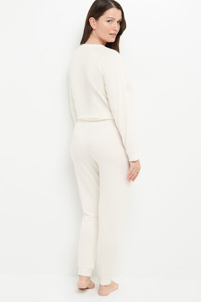 CLAFOUTIS LEGGING MAILLE ECRU
