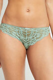 BERRIE TANGA DENTELLE RECYCLEE Vert clair