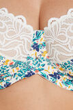 SYARA SOUTIEN-GORGE GRANDS BONNETS BLANC/VERT