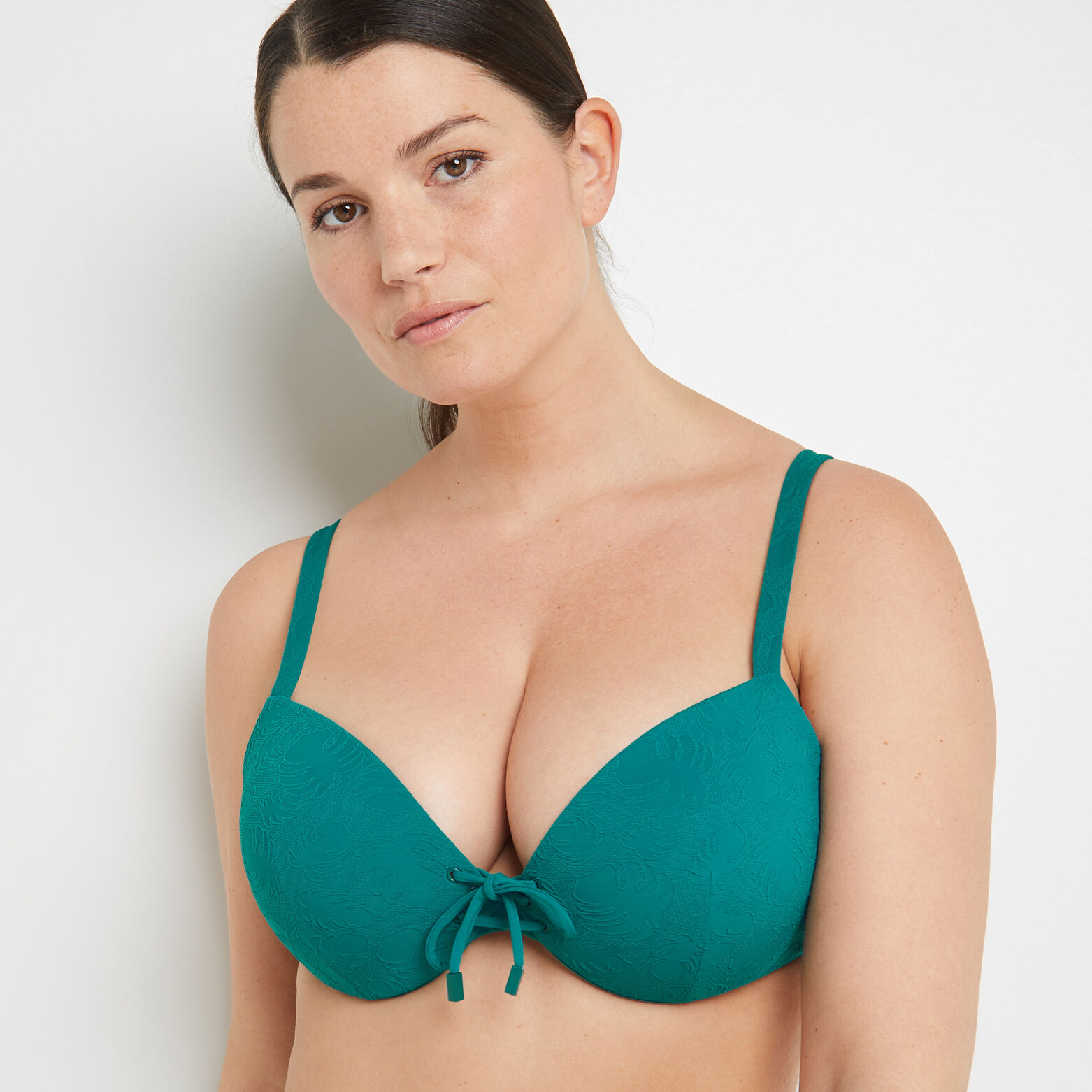 LUCKY MAILLOT DE BAIN PUSH UP VERT