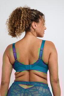 DEBORAH SOUTIEN-GORGE SANS ARMATURES GRANDE TAILLE TURQUOISE
