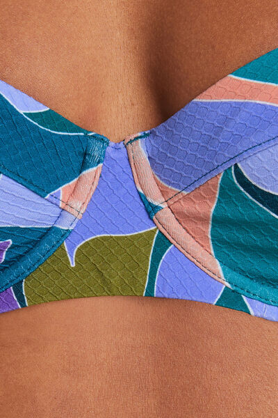 MAILLOT DE BAIN EMBOIT FOULARD MULTICOLOR