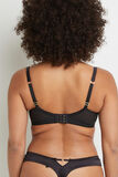 BETTY SOUTIEN-GORGE CORBEILLE BRODE MULTICO NOIR