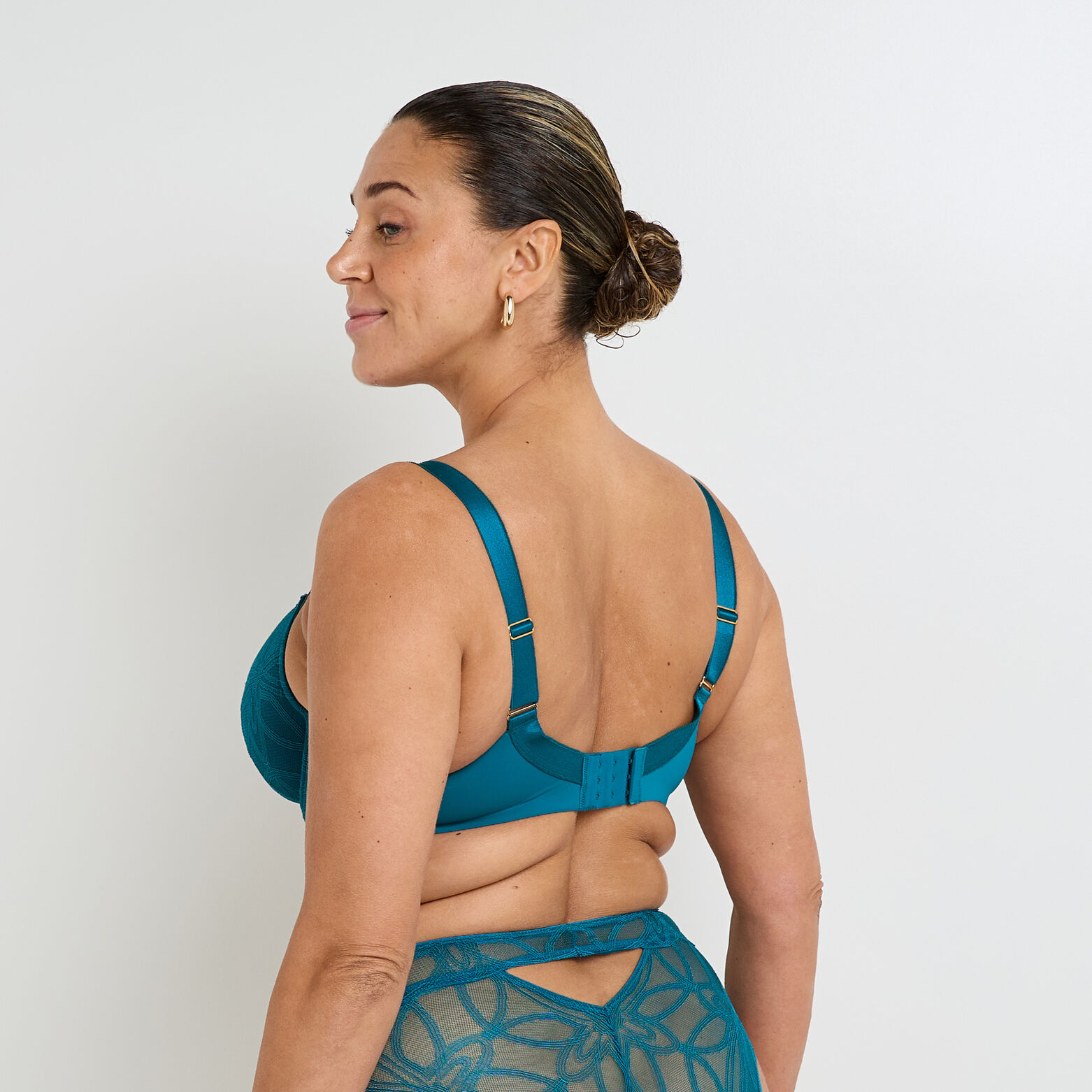 DEBORAH SOUTIEN-GORGE AMPLIFORME SPACER GRANDE TAI TURQUOISE