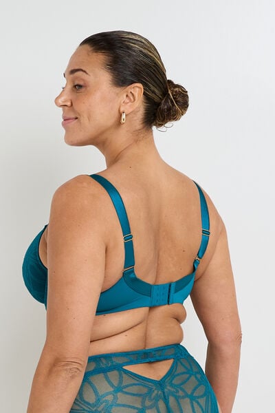 SOUTIEN-GORGE AMPLIFORME SPACER GRANDE TAI TURQUOISE