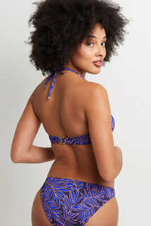 MOON MAILLOT DE BAIN BANDEAU MULTICO BLEU
