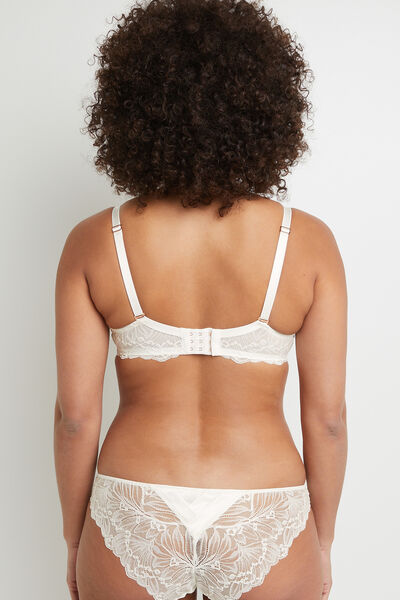 TINA SOUTIEN-GORGE EMBOITANT DENTELLE BLANC