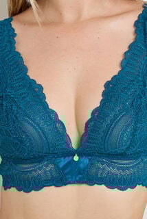 GLADYS SOUTIEN-GORGE SANS ARMATURE BLEU