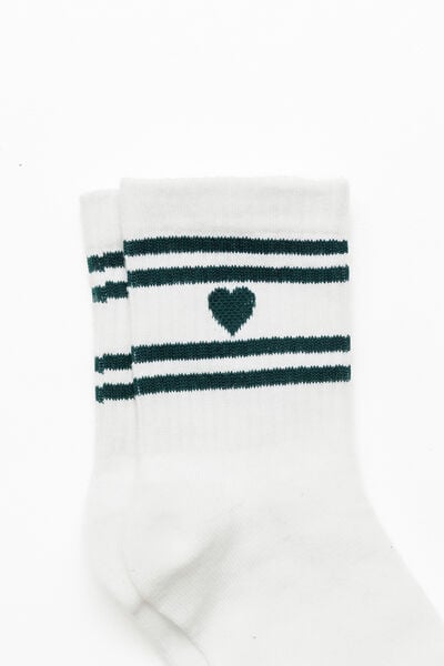 LOT DE 2 PAIRES DE CHAUSSETTES MULTICO BLANC