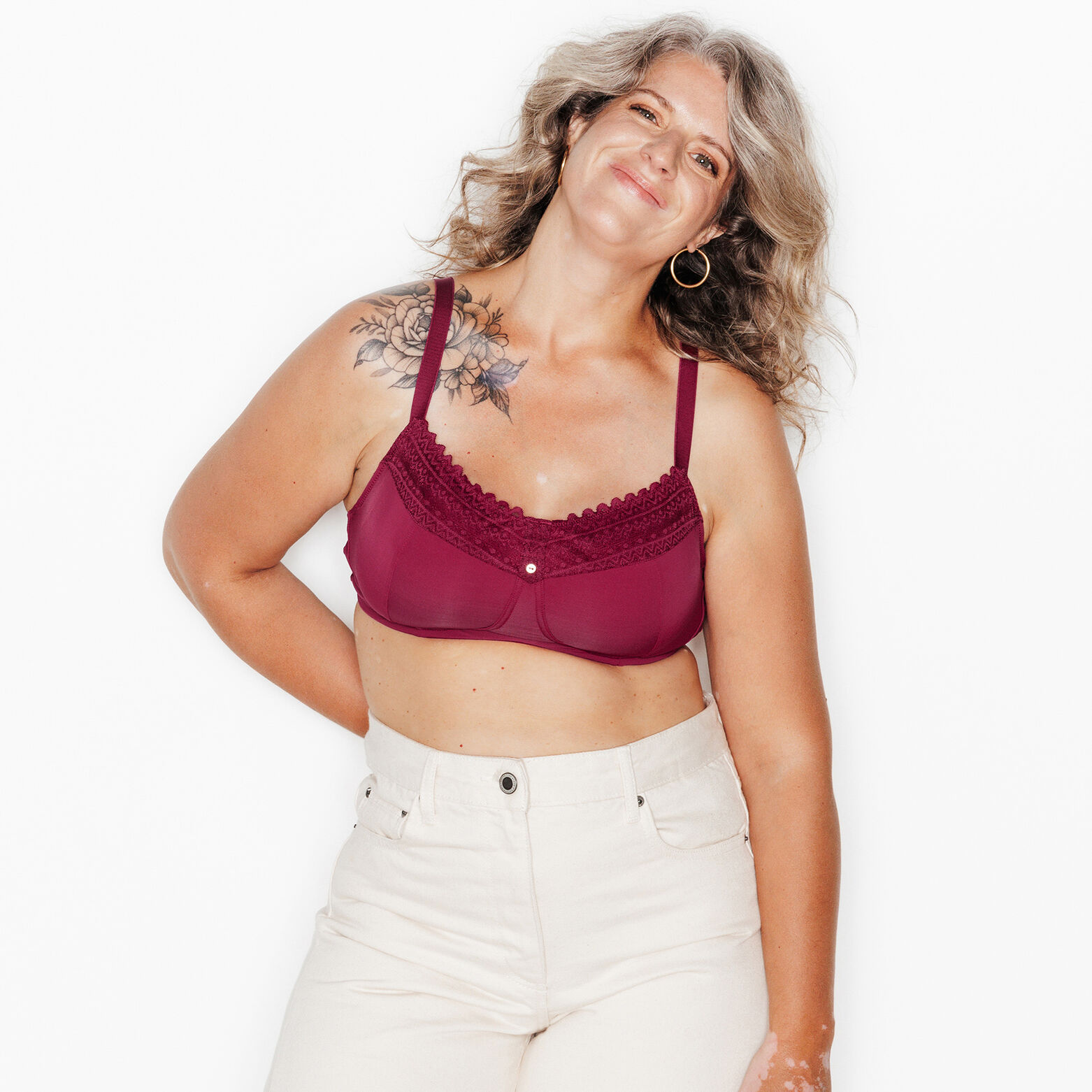 DOUCE Soutien-gorge Post op&eacute;ratoire BORDEAUX