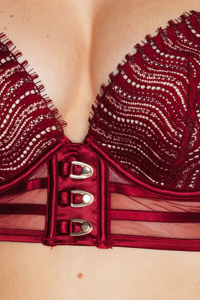 SOUTIEN-GORGE PUSH-UP BORDEAUX