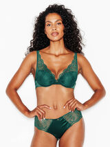 INOUIE SOUTIEN-GORGE AMPLIFORME FOULARD VERT