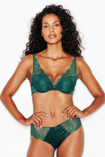 INOUIE SOUTIEN-GORGE AMPLIFORME FOULARD VERT