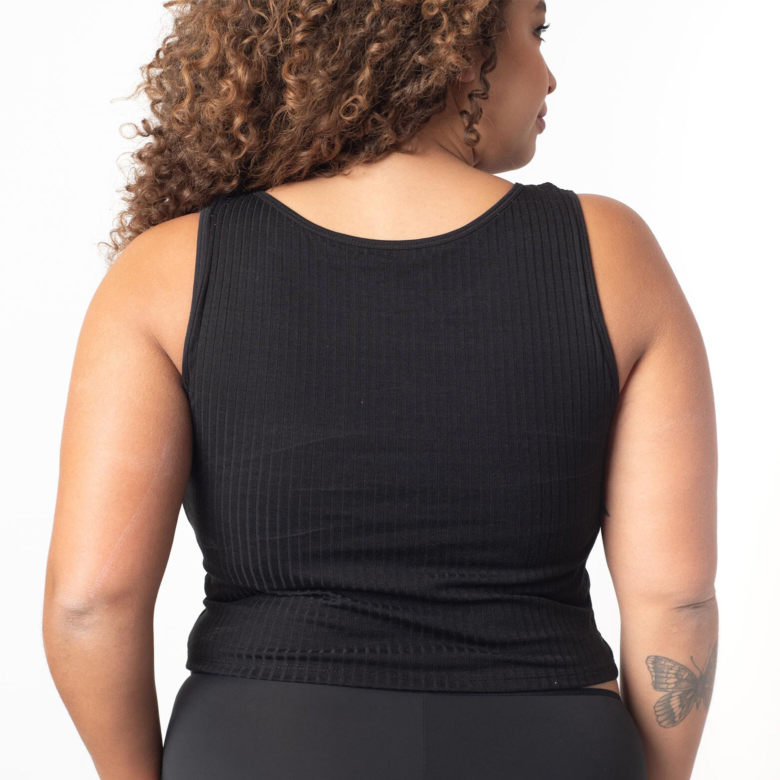 DALIE CROP TOP BRASSIERE INTEGREE NOIR