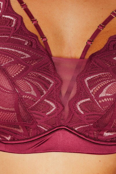 JAINA SOUTIEN-GORGE SANS ARMATURES BORDEAUX