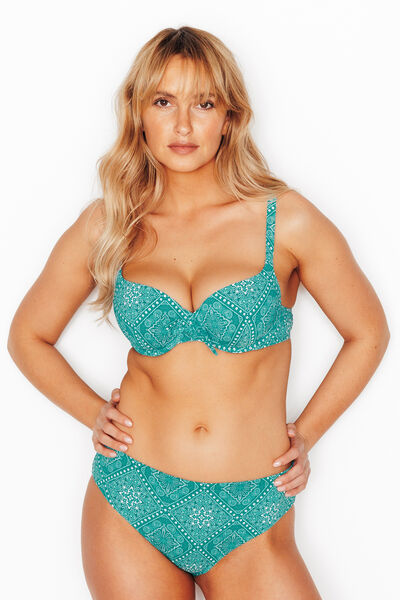 MAILLOT DE BAIN AMPLIFORME MULTICO BLEU