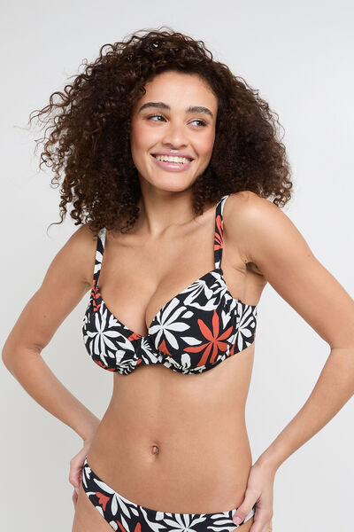 NACRE Maillot de bain corbeille MULTICO NOIR