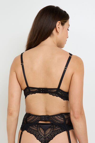 SOUTIEN-GORGE AMPLIFORME NOIR
