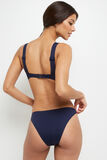 LOUISE MAILLOT DE BAIN SLIP MIDI MARINE