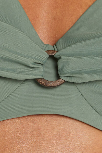 JADE MAILLOT DE BAIN EMBOITANT KAKI