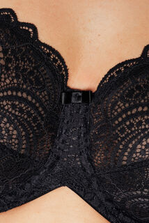 DENTELLE SOUTIEN-GORGE EMBOITANT DENTELLE NOIR