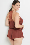 AMANTE SHORT SATIN BRONZE