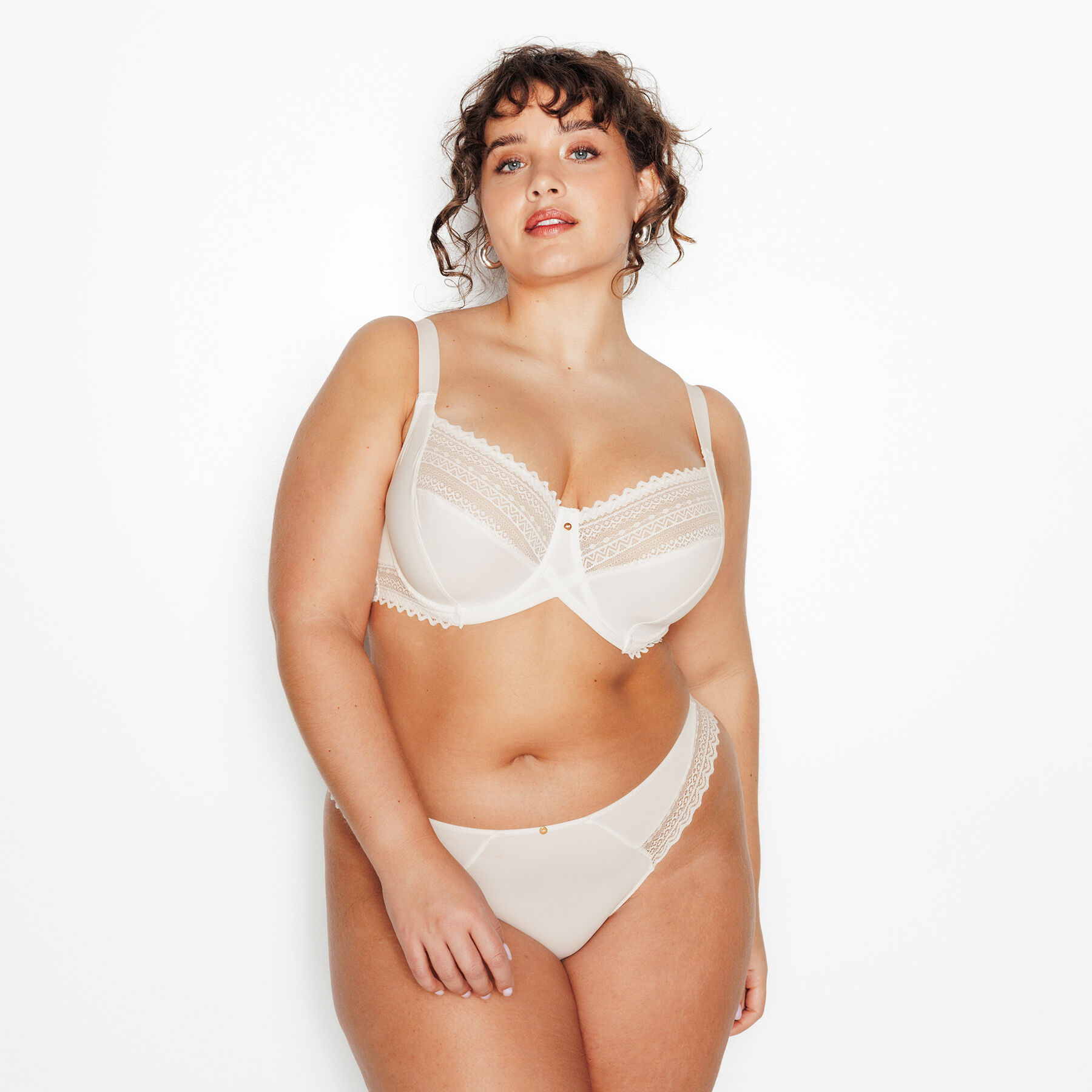 Soutien-Gorge Blanc taille 95G | RougeGorge