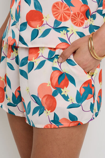GIRLY SHORT MULTICO ORANGE