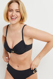 LANA MAILLOT DE BAIN EMBOITANT COULISSE NOIR