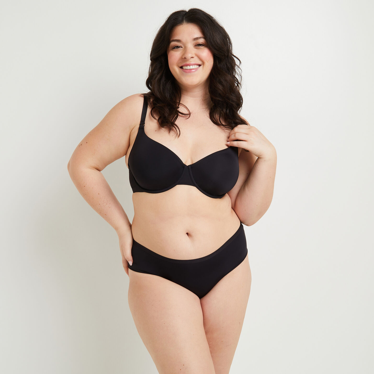 PERFECT SHORTY MICROFIBRE NOIR