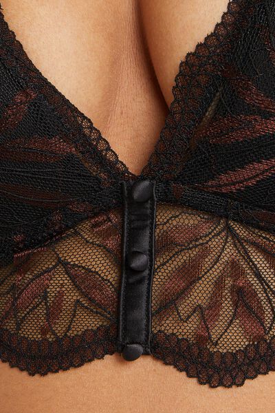 AUTOMNE SOUTIEN-GORGE AMPLIFORME NOIR/ACAJOU