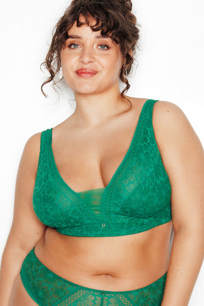 SOUTIEN-GORGE SANS ARMATURES VERT