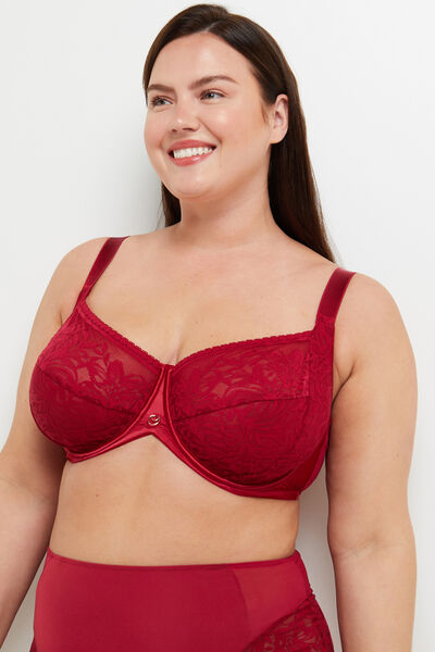 COLETTE+ SOUTIEN-GORGE EMBOITANT  ROUGE