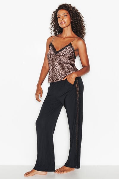 PANTALON DE PYJAMA NOIR