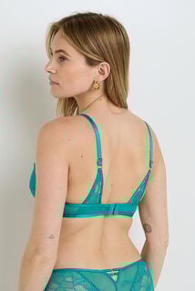 HELENE SOUTIEN-GORGE EMBOITANT VERT