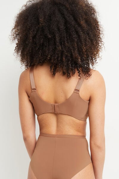SOUTIEN-GORGE EMBOITANT MICROFIBRE PEAU BRONZEE