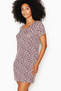 CAMILLE chemise de nuit MULTICO ROSE
