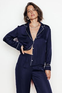 HADAMA CHEMISE MANCHES LONGUES BLEU