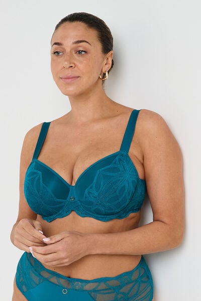 SOUTIEN-GORGE AMPLIFORME SPACER GRANDE TAI TURQUOISE