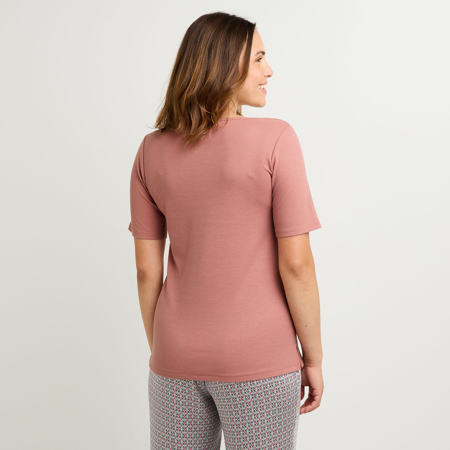 FRIPOUILLE TEE-SHIRT ROSE