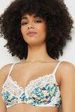 SYARA SOUTIEN-GORGE EMBOITANT BLANC/VERT