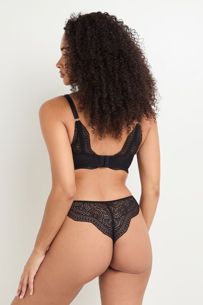 GRACE TANGA DENTELLE NOIR