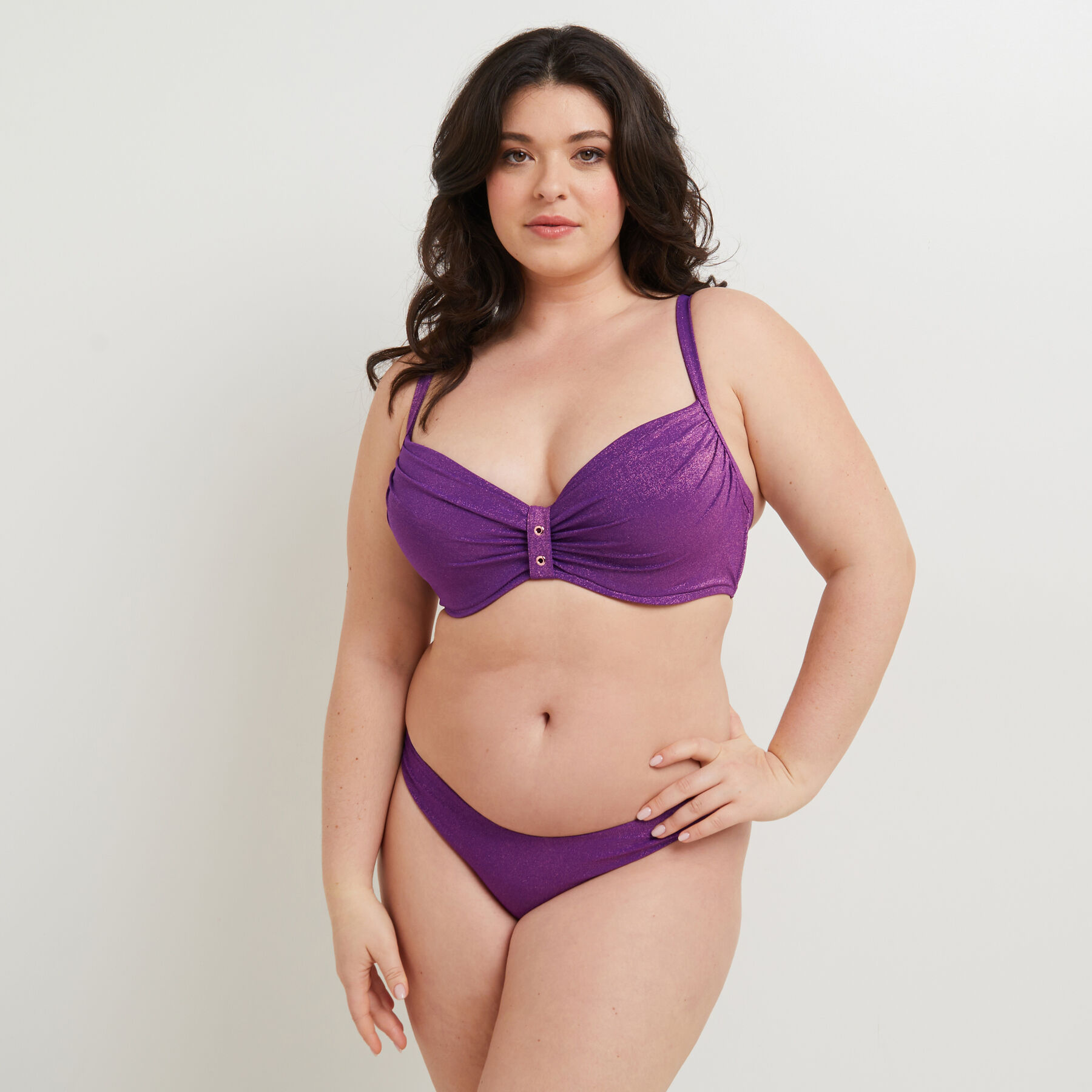 MAILLOT DE BAIN CULOTTE MINI VIOLET RougeGorge