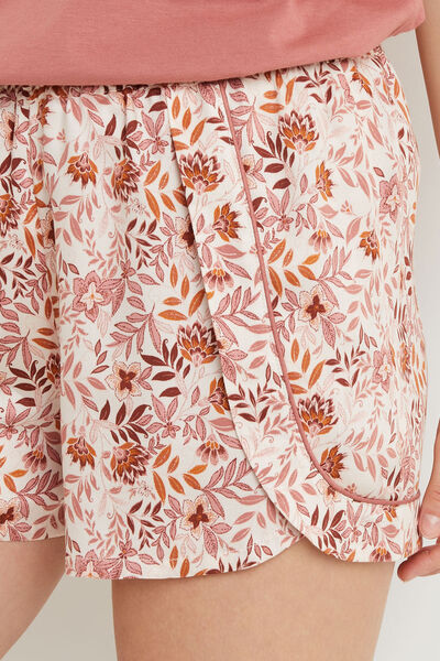 SHORT VISCOSE IVOIRE